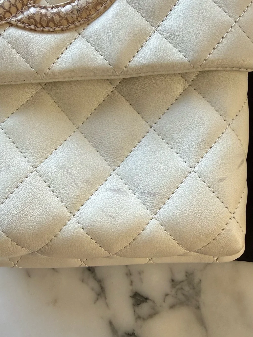 CHANEL Ligne Cambon Crossbody Bag